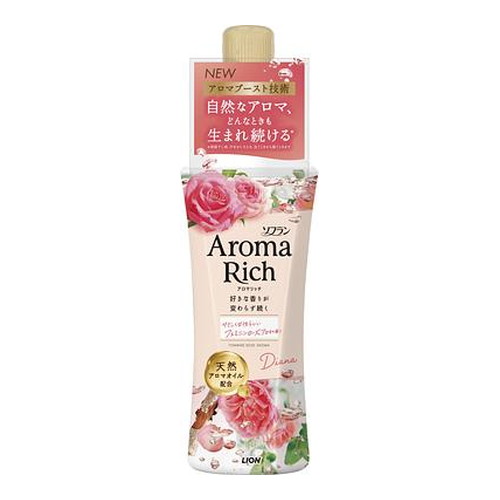 ◆16個セット/【送料無料(北海道・九州・沖縄除く)】ソフラン アロマリッチ ダイアナ 本体 480ml [ライオン]