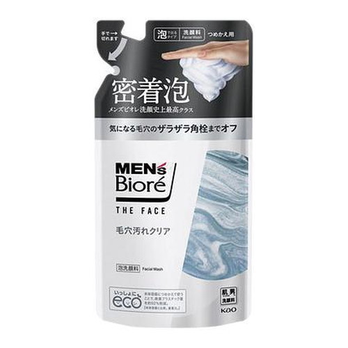 ◆24個セット/【送料無料(北海道・九州・沖縄除く)】メンズビオレ ザフェイス 毛穴汚れクリア つめかえ用 170ml[花王]