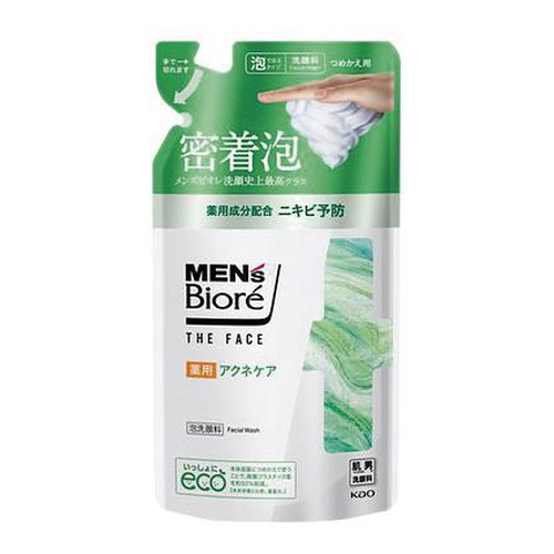 ◆24個セット/【送料無料(北海道・九州・沖縄除く)】メンズビオレ ザフェイス 薬用アクネケア つめかえ用 170ml[花王]