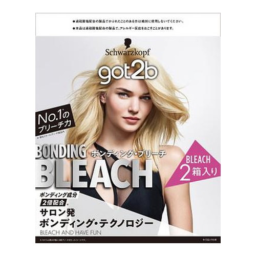 ◆4個仕掛ける/【貨物輸送無料(北海道・九州・沖縄除く)】got2b ボンディング・ブリーチ 2箱入り口・入口[ヘンケルジャパン]
