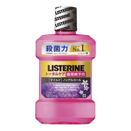 ◆10個セット/【3980円以上で送料無料（沖縄を除く）】薬用リステリントータルケア歯周マイルド 1000ｍＬ [Kenvue]