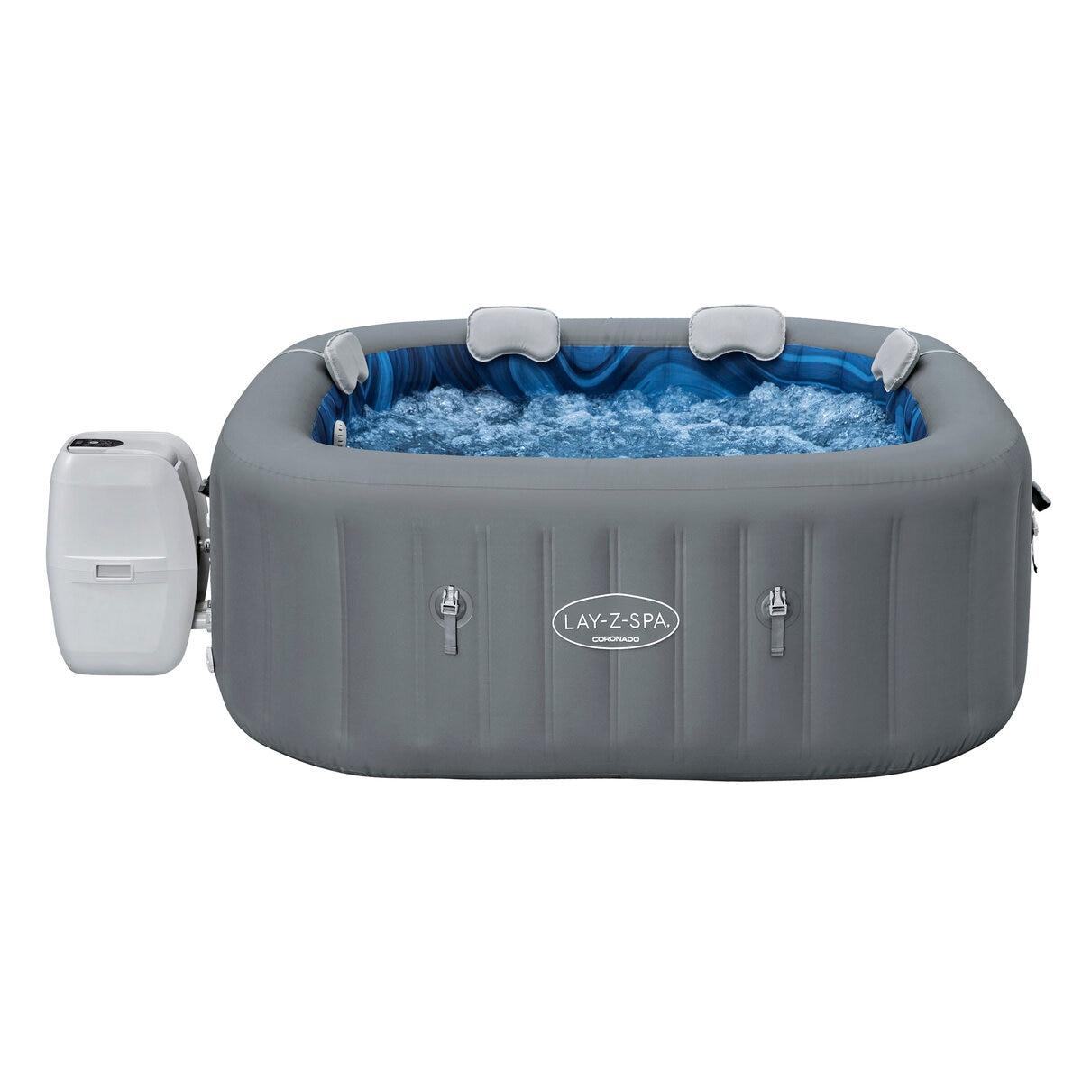 匿名配送　送料無料　新品未使用　LAY-Z-SPA 4人用 エアジェットシステム 楽天市場】【送料無料・直送品】BESTWAY LAY-Z-Spa 4人用