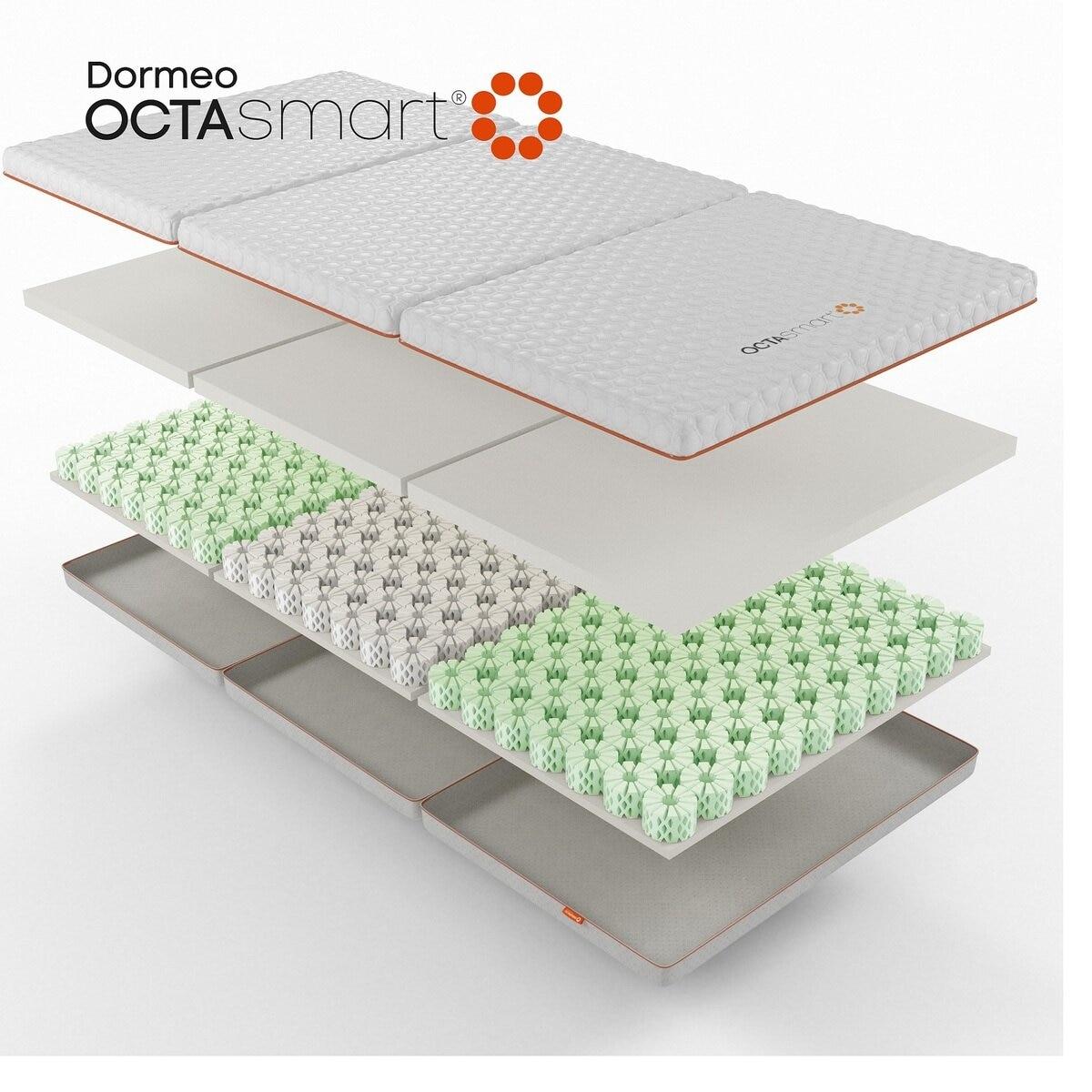 ドルメオ 3つ折りトッパー Octasmart Futon 虚蝉ダブル コンピュータ断層撮影法43764
