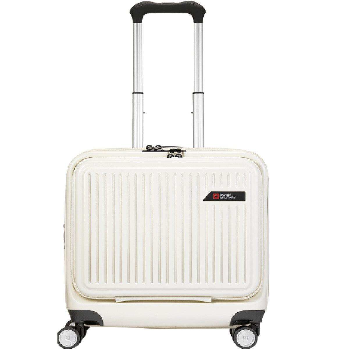 スイスミリタリー キャリーケース 24L 18インチ ホワイト TSAロック付き スイスミリタリー キャリーケース 24L 18インチ ホワイト TSA