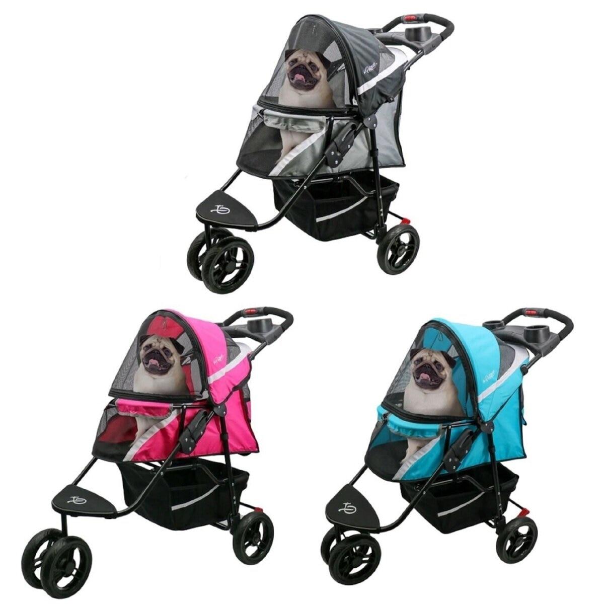 【ポイント最大9倍!お買い物マラソン！】Petique ぺティーク レボリューショナリー ペットカート 3色 ct68949