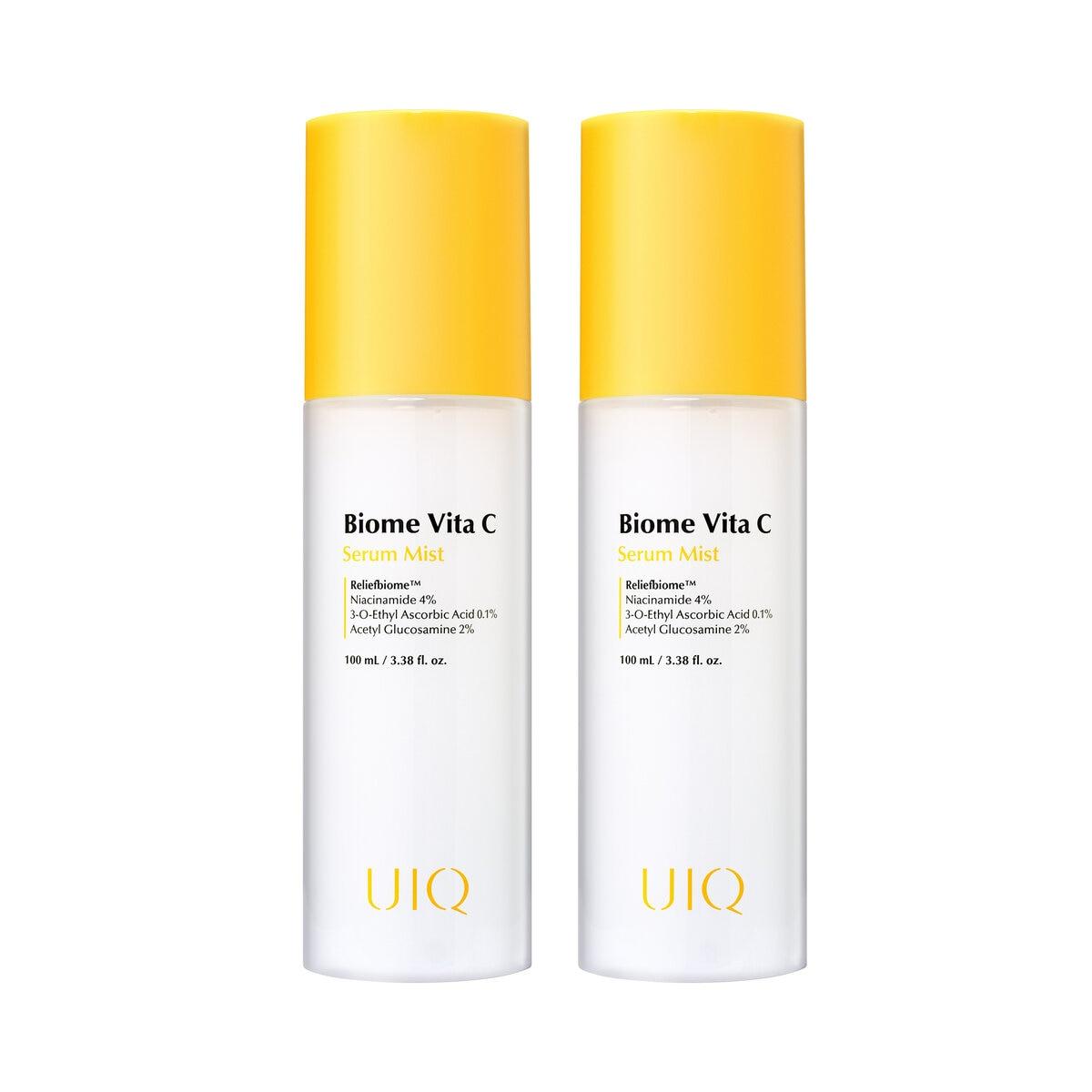 【ポイント最大9倍!お買い物マラソン！】UIQ バイオーム ビタC セラムミスト 100mL x 2本 ct77464