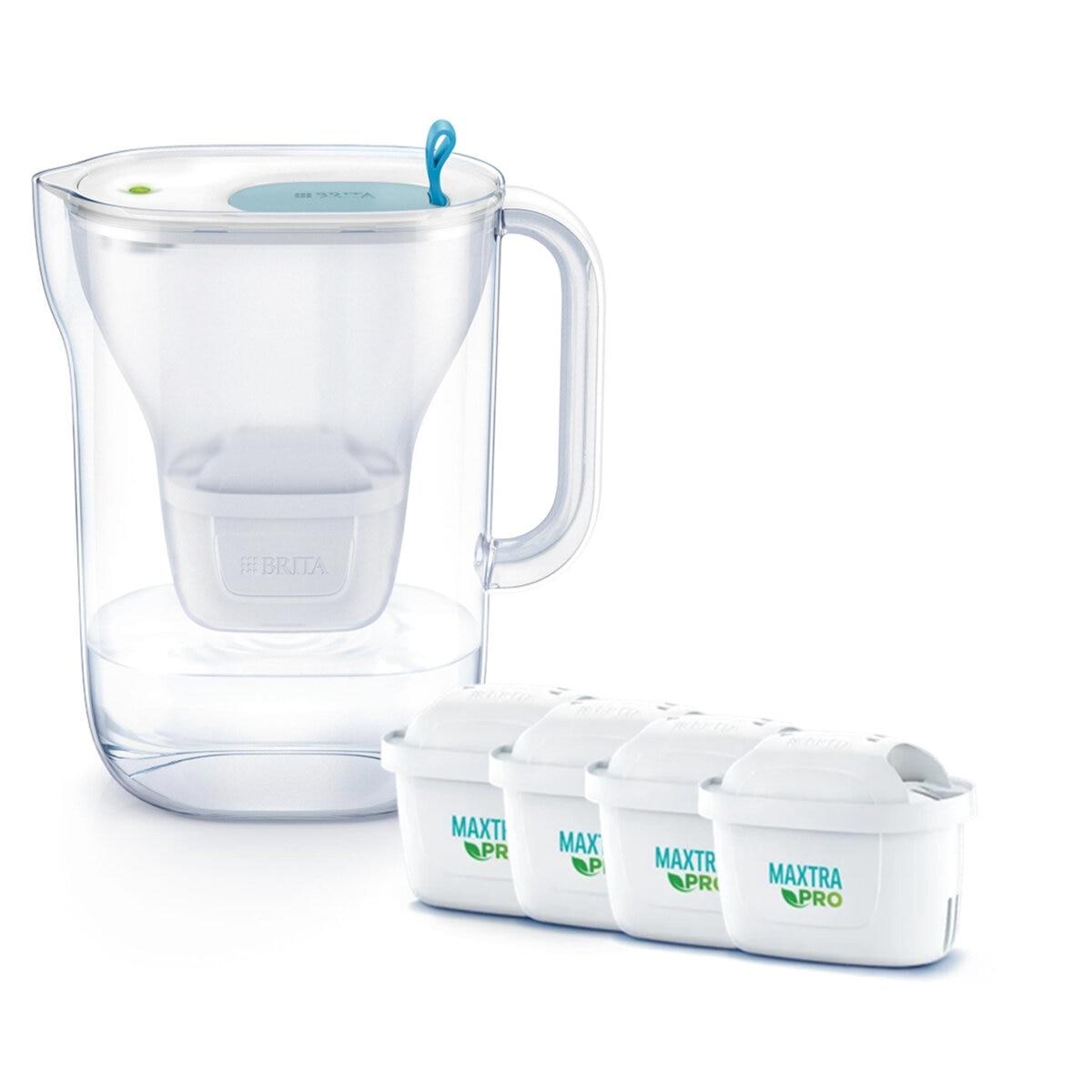 【尖んがり最大限度12倍!お買い出しマラソン！】ブリタ ポット型浄水器 表現スタイル マクストラプロ 薬莢4個付き添い人 コンピュータ断層撮影法72395