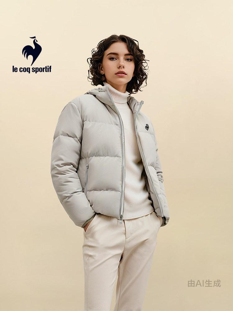 【並行輸入品】【ポイント最大12倍!お買い物マラソン！】le coq sportif ダウンジャケット メンズ フード付