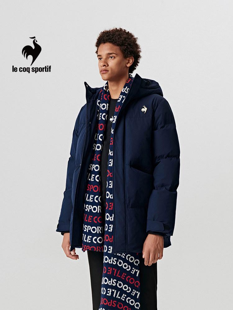 【並行輸入品】【ポイント最大9倍!お買い物マラソン！】le coq sportif ダウンジャケット メンズ ミドル丈