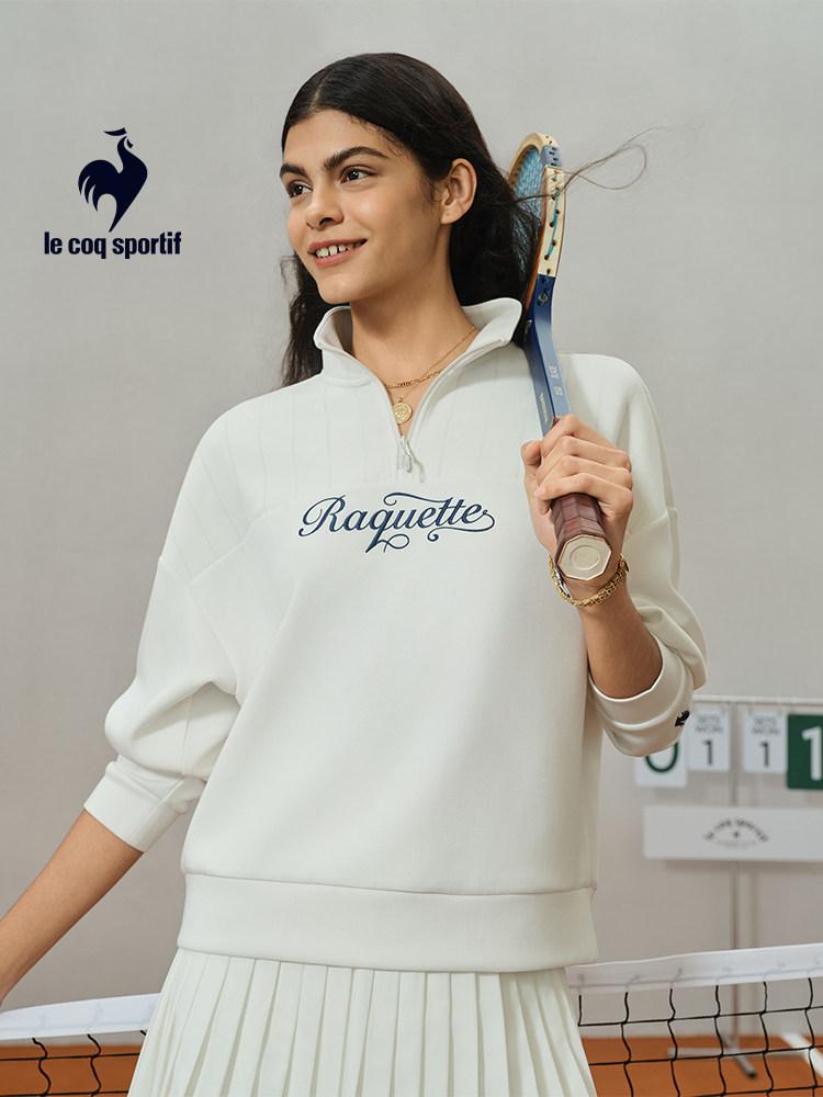 【並行輸入品】【ポイント最大12倍!お買い物マラソン！】le coq sportif 半ジップパーカー メンズ スポーツ