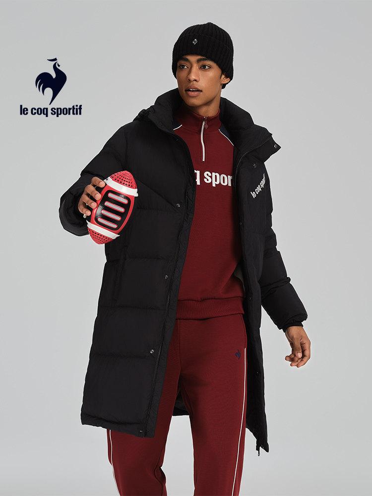【並行輸入品】【ポイント最大12倍!お買い物マラソン！】le coq sportif ダウンジャケット メンズ フード付