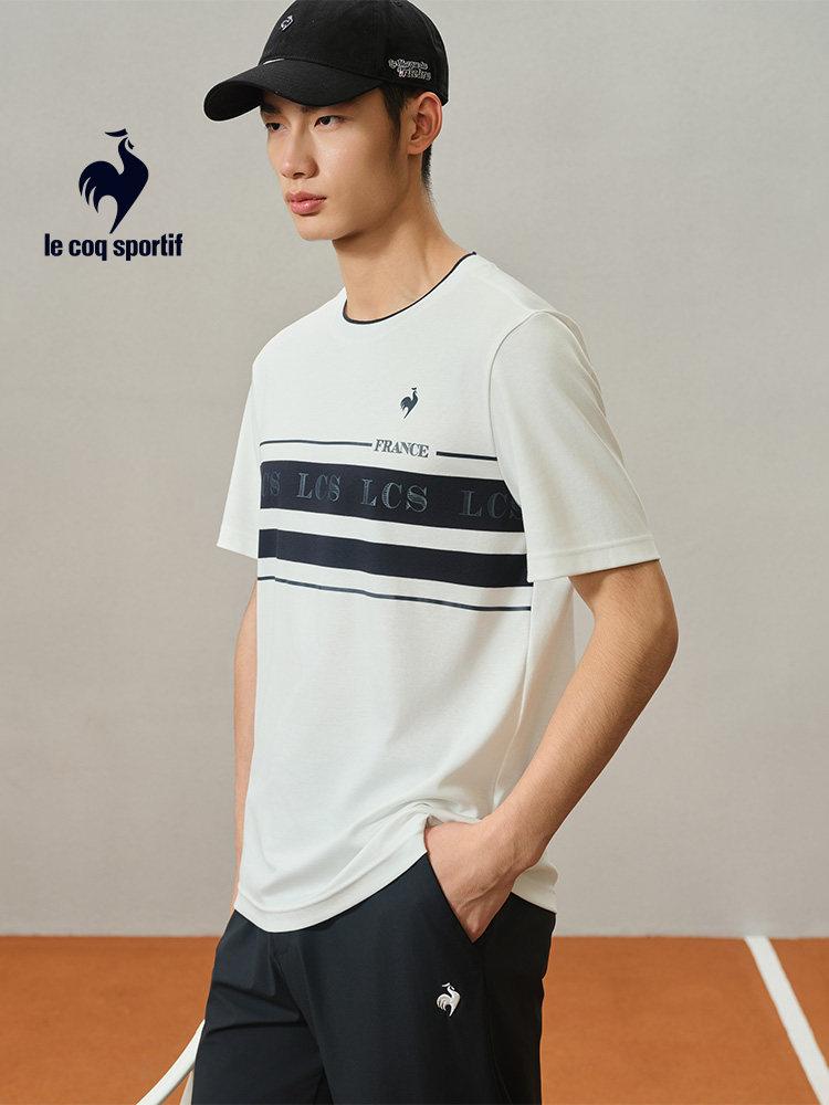 【並行輸入品】【ポイント最大9倍!お買い物マラソン！】le coq sportif Tシャツ メンズ 丸首 綿