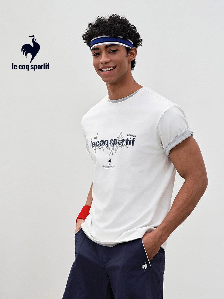 【並行輸入品】【ポイント最大9倍!お買い物マラソン！】le coq sportif 半袖Tシャツ メンズ シンプル