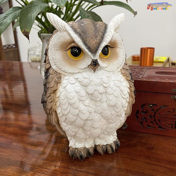 楽天市場】【ポイント5倍】【クーポン】ふくろう置物フクロウ2羽