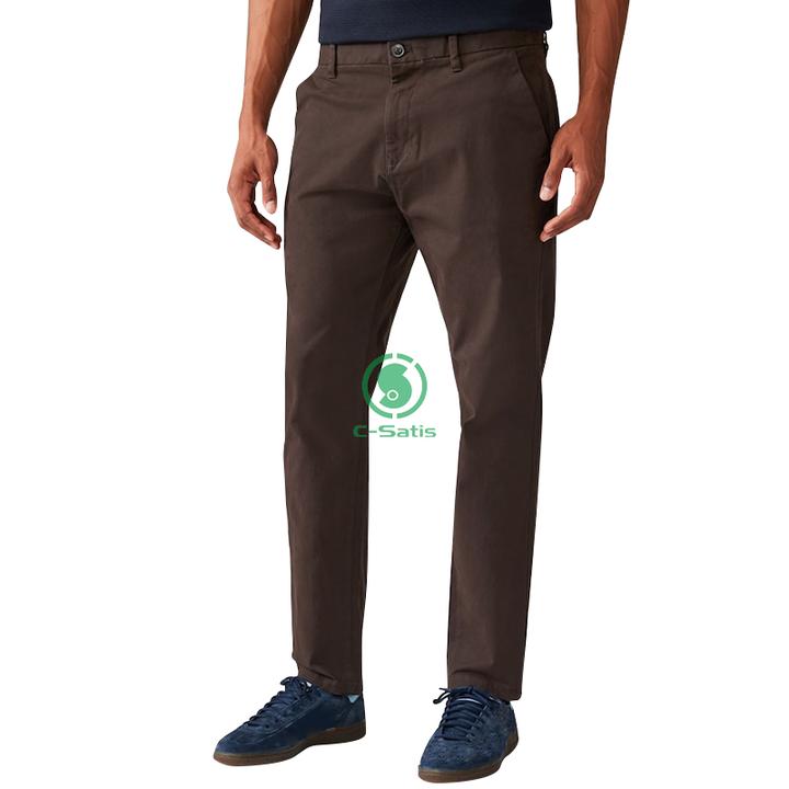 楽天市場】チノパン メンズ ストレッチ スキニー スリム 細身 茶色