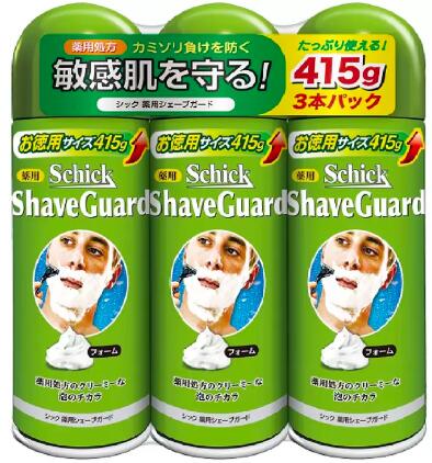 【ポイント最大12倍!お買い物マラソン！】Schick(シック) 薬用シェーブガード 415gx3本パック × 2set コストコ ct560874 6,238円