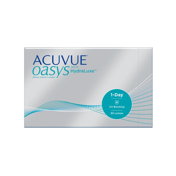 【ポイント最大9倍!お買い物マラソン！】ワンデー アキュビュー? オアシス? 90枚入り×2SET　ACUVUE OASYS? 1-Day with HydraLuxe? 90-pack ct597081