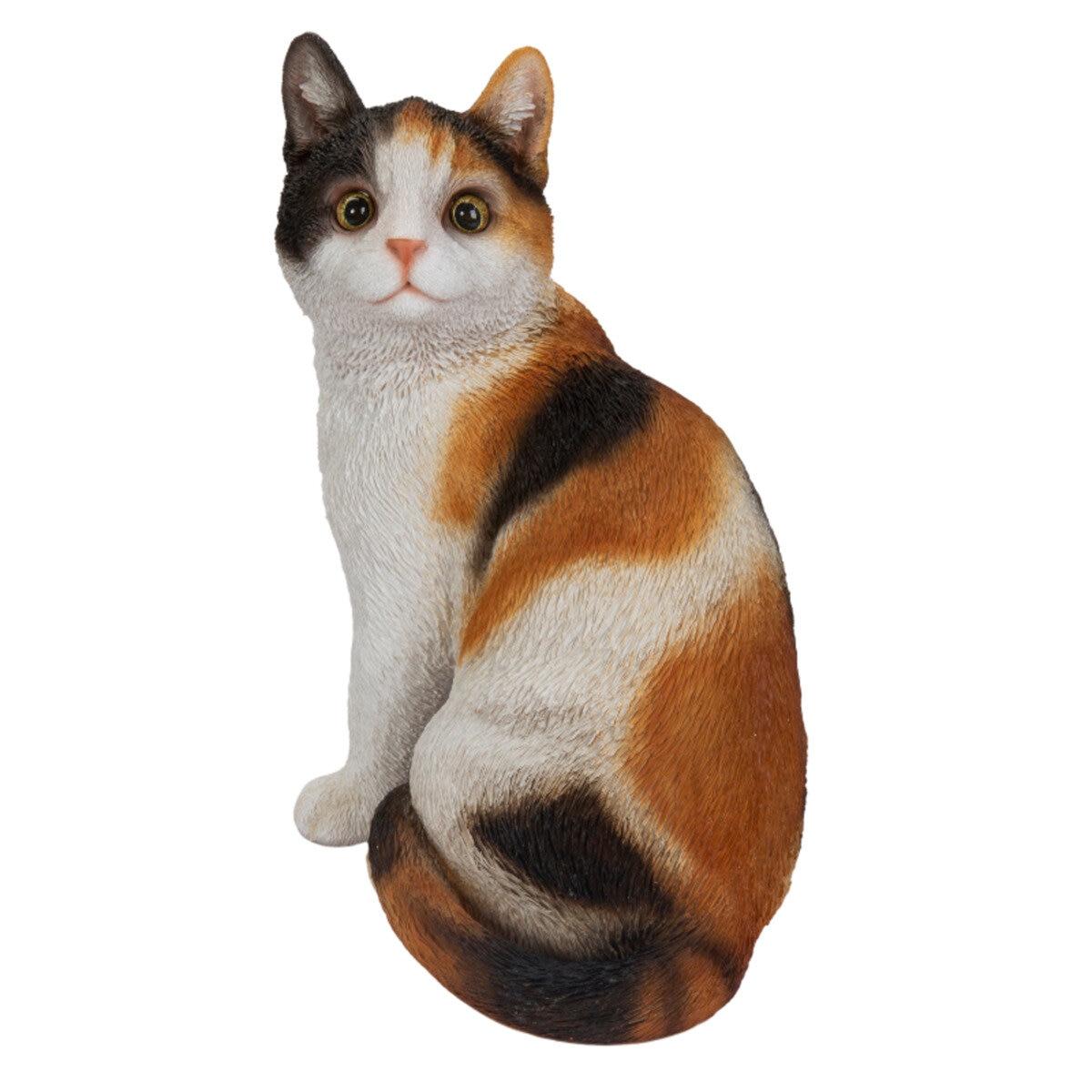 【尖んがり最大限度12倍!お買い出しマラソン！】ウービア 振り返る三毛猫の飾りつけ H23027 コンピュータ断層撮影法64112
