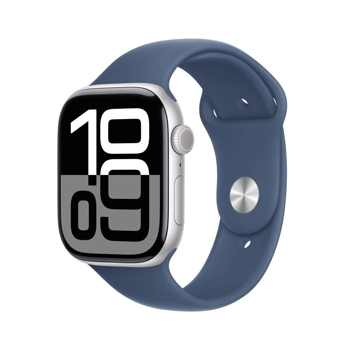 【尖んがり最大限度12倍!お買い出しマラソン！】Apple Watch Series 10（GPSひな形）- 46粍シルバーアルミニウムケース コンピュータ断層撮影法68019