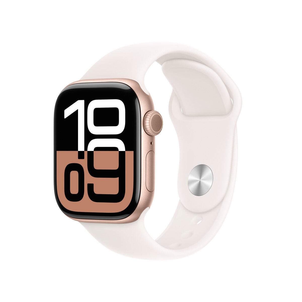 【尖んがり最大限度12倍!お買い出しマラソン！】Apple Watch Series 10（GPSひな形）- 42粍ローズゴールドアルミニウムケース コンピュータ断層撮影法68015