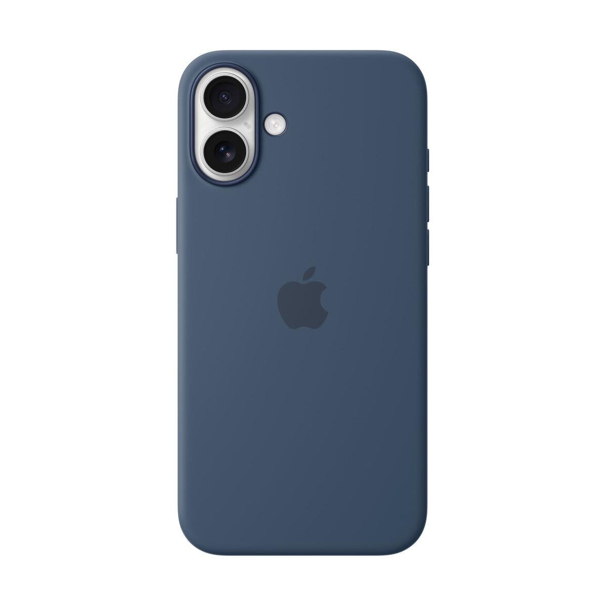 【ポイント最大9倍!お買い物マラソン！】MagSafe対応iPhone 16 Plusシリコーンケース - デニム ct68252