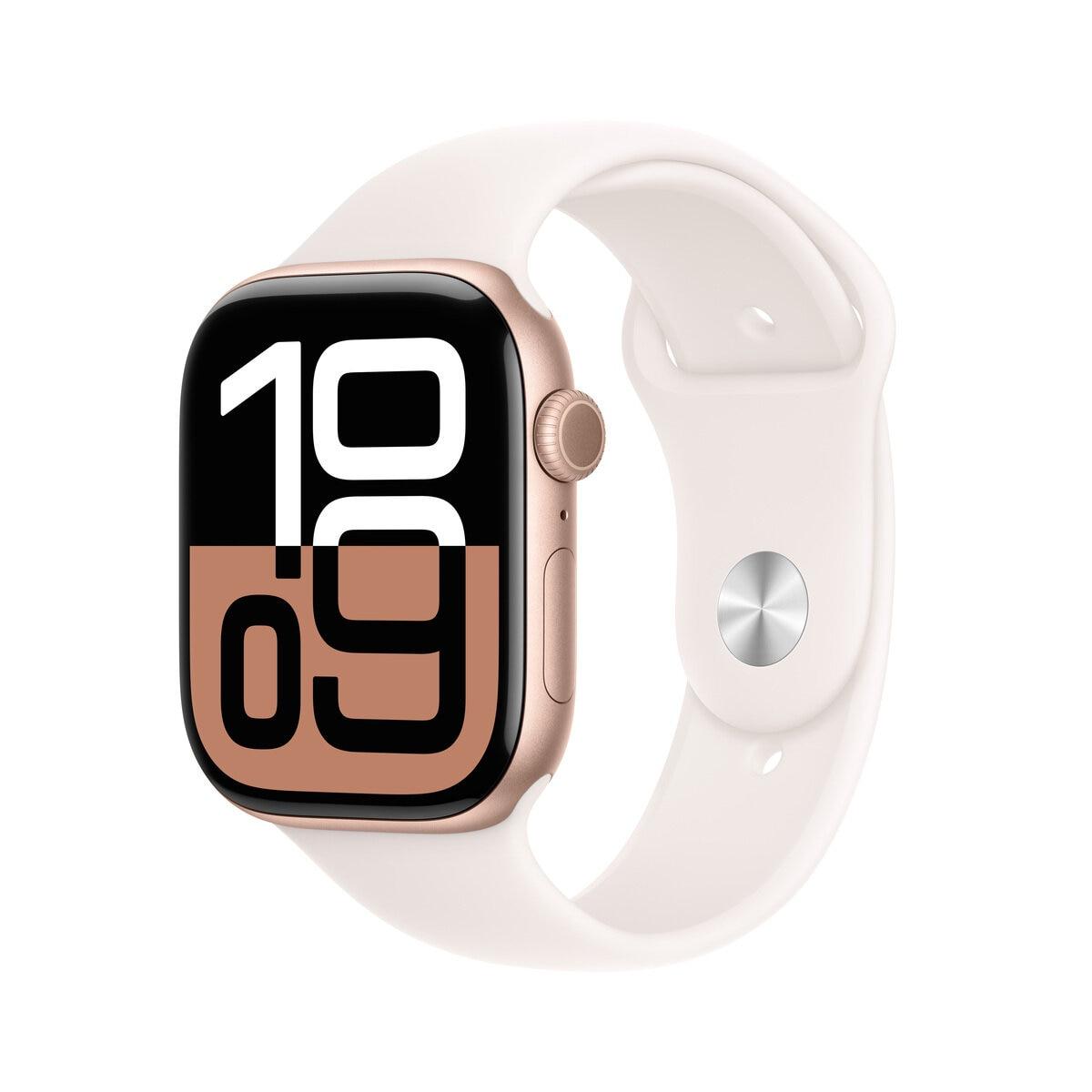 【尖んがり最大限度12倍!お買い出しマラソン！】Apple Watch Series 10（GPS + Cellularひな形）- 46粍ローズゴールドアルミニウムケース コンピュータ断層撮影法68152