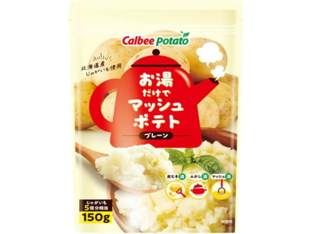 【楽天市場】【お買い物マラソン限定！ポイント5倍！29日まで！】カルビー お湯だけマッシュポテトプレーン 150gx10 KG：コスト オンライン 創