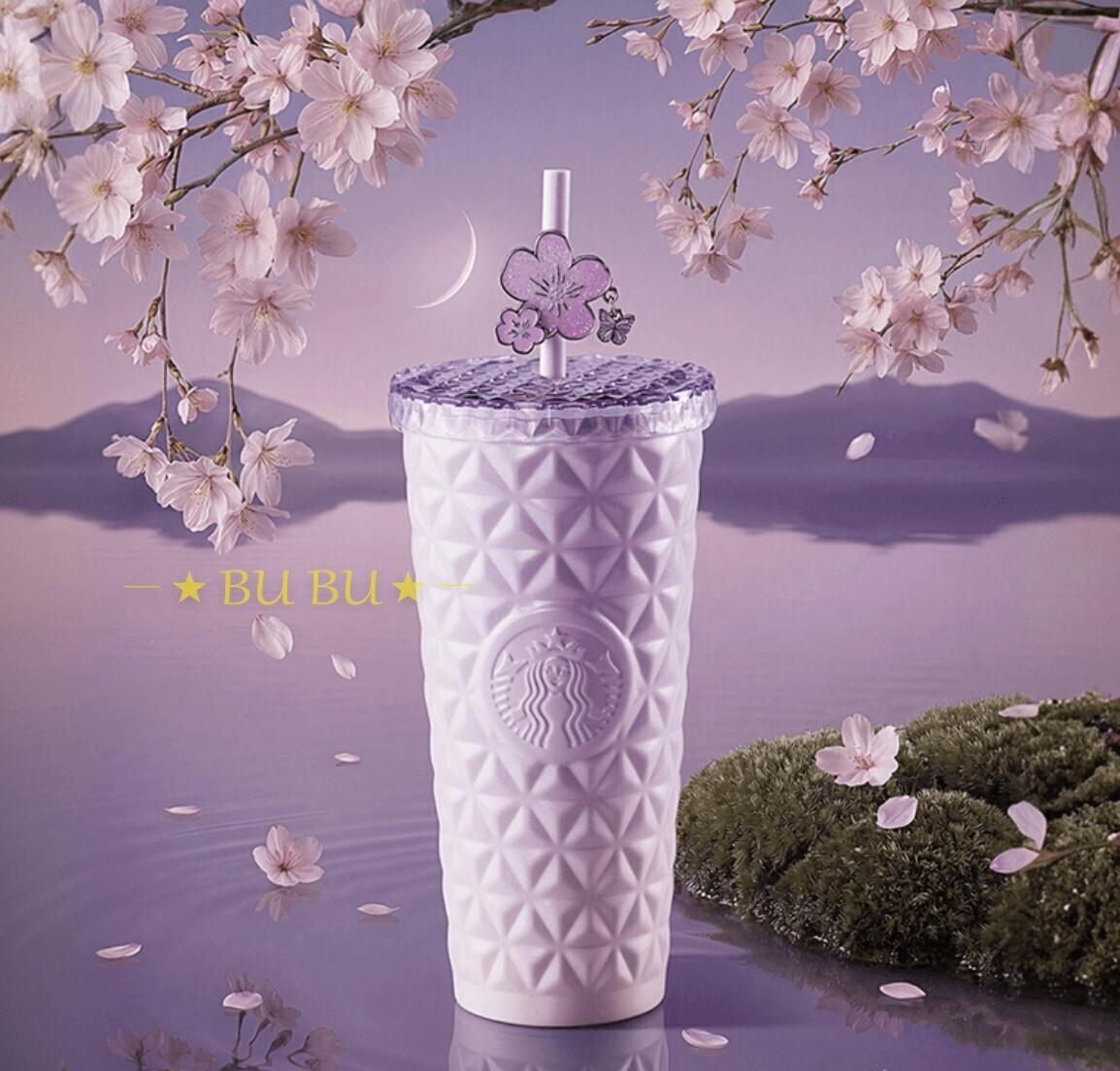 【並行輸入品】Starbucks 桜 ステンレス鋼 麦わらタンプラー 690ml 外国で押さえる starbucks STARBUCKS はやりっ子バックス スタバ タンプラー