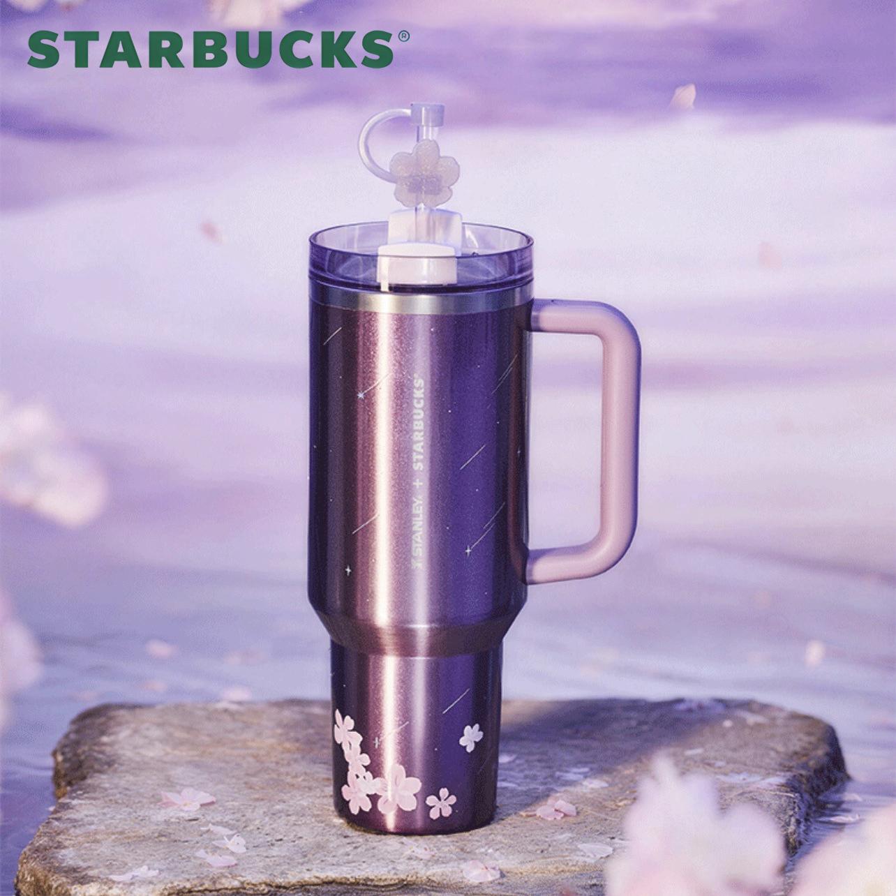 【並行輸入品】Starbucks 桜 ステンレスストローカップ 1183ml 外国で押さえる starbucks STARBUCKS はやりっ子バックス スタバ タンプラー