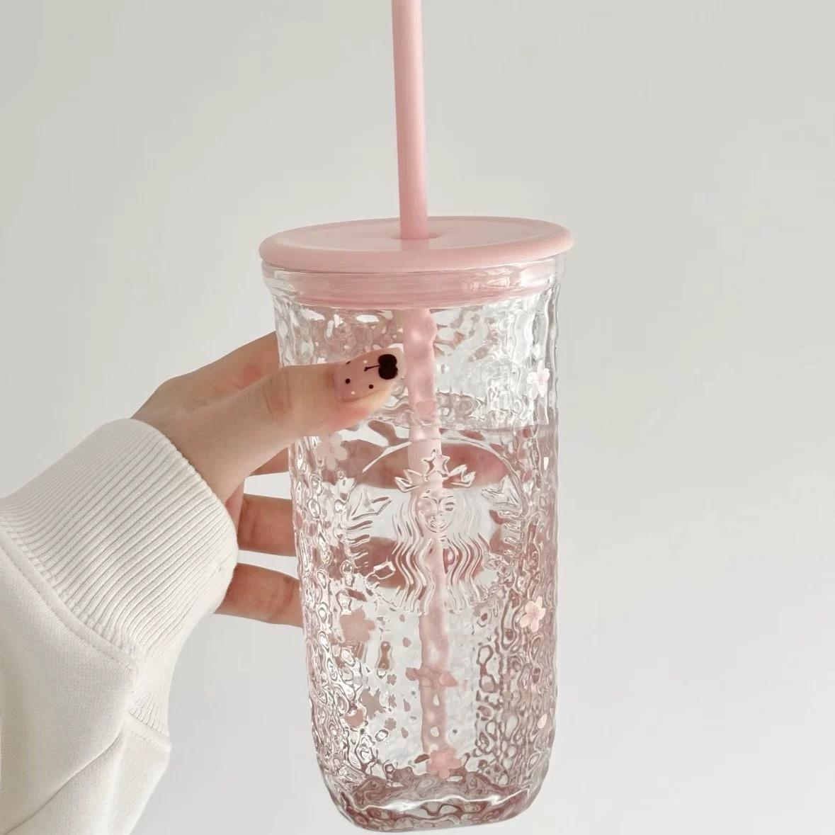 【並行輸入品】Starbucks 桜 水飲み 麦わら優勝杯 500ml 大人気 外国で押さえる starbucks STARBUCKS はやりっ子バックス スタバ タンプラー