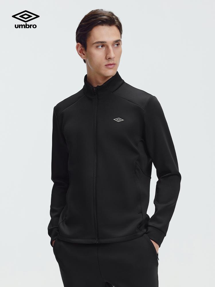 【並行輸入品】【ポイント最大9倍!お買い物マラソン！】umbro メンズ 秋冬 スタンドカラー ジャケット 反射プリント 保温 通勤 セット BH8530