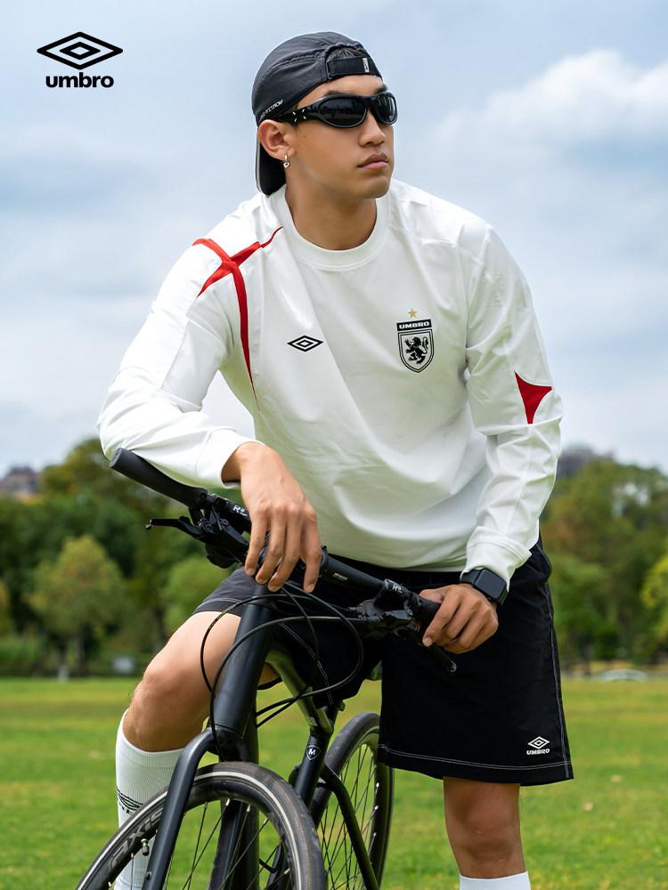 【並行輸入品】【尖んがり最大限度12倍!お買い出しマラソン！】umbro メンズ 運動競技 古典派音楽 差し交わす プルオーバー ラウンドのど首 長袖 BH8530