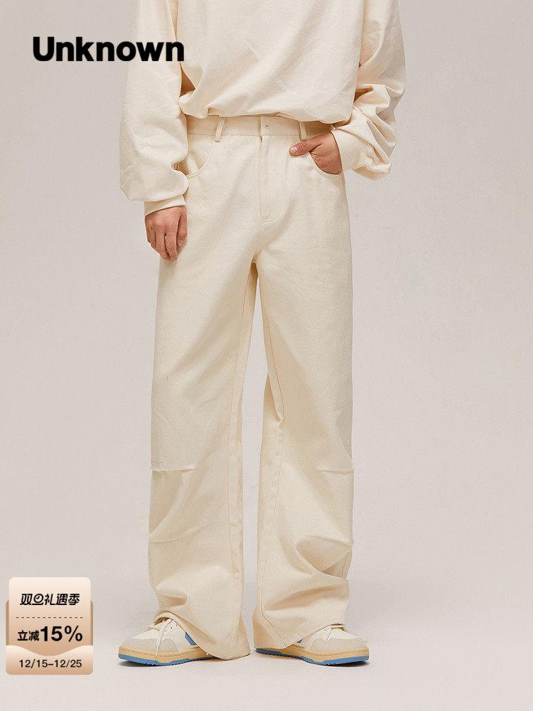 【並行輸入品】【尖んがり最大限度12倍!お買い出しマラソン！】UNKNOWN ロングズボン下 メンズ ひな型性 シワ感