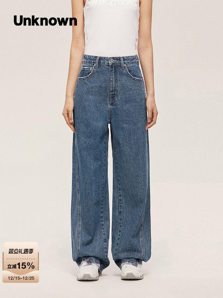 【並行輸入品】【ポイント最大12倍!お買い物マラソン！】UNKNOWN パンツ 春 不対称