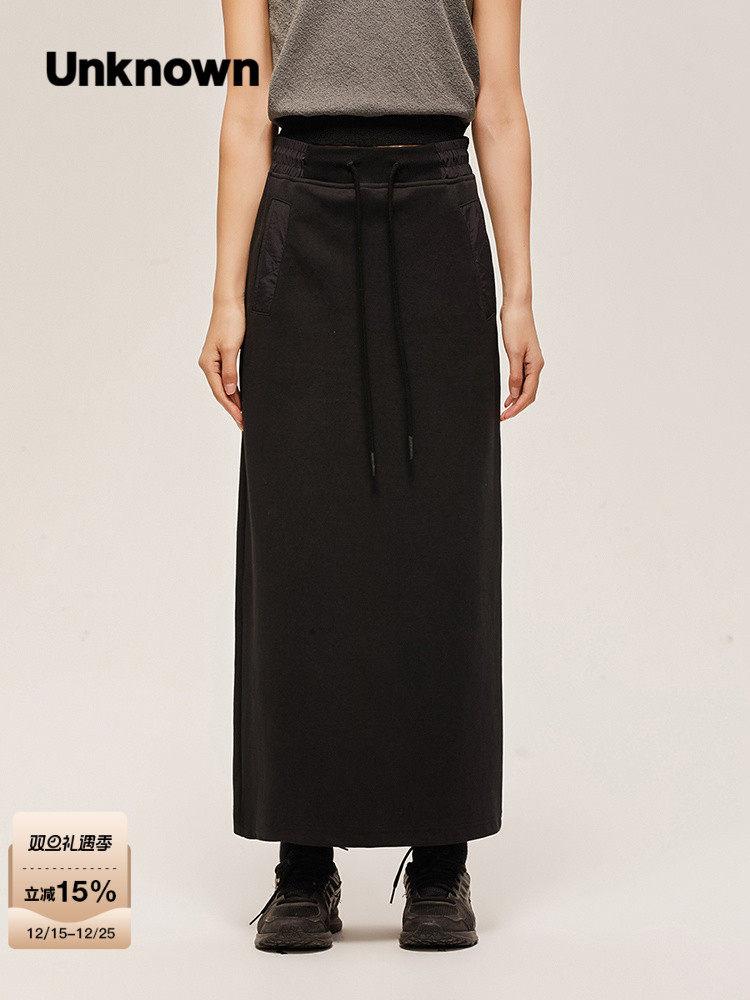【並行輸入品】【尖んがり最大限度12倍!お買い出しマラソン！】UNKNOWN ロングスコート レディース メンズファッション-ズボン・パンツ