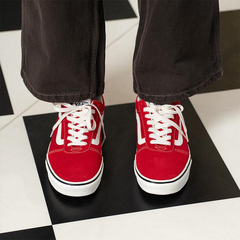【並行輸入品】【ポイント最大9倍!お買い物マラソン！】Vans メンズ シューズ スニーカー レトロレッド Ward