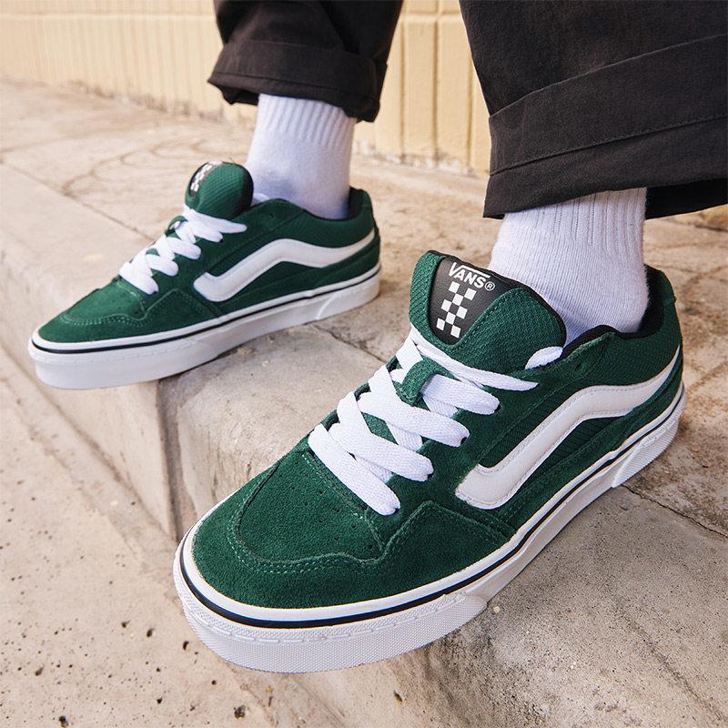 【並行輸入品】【尖んがり最大限度12倍!お買い出しマラソン！】Vans メンズ スニーカー 心地好い 分かりやすい 緑 BH8530