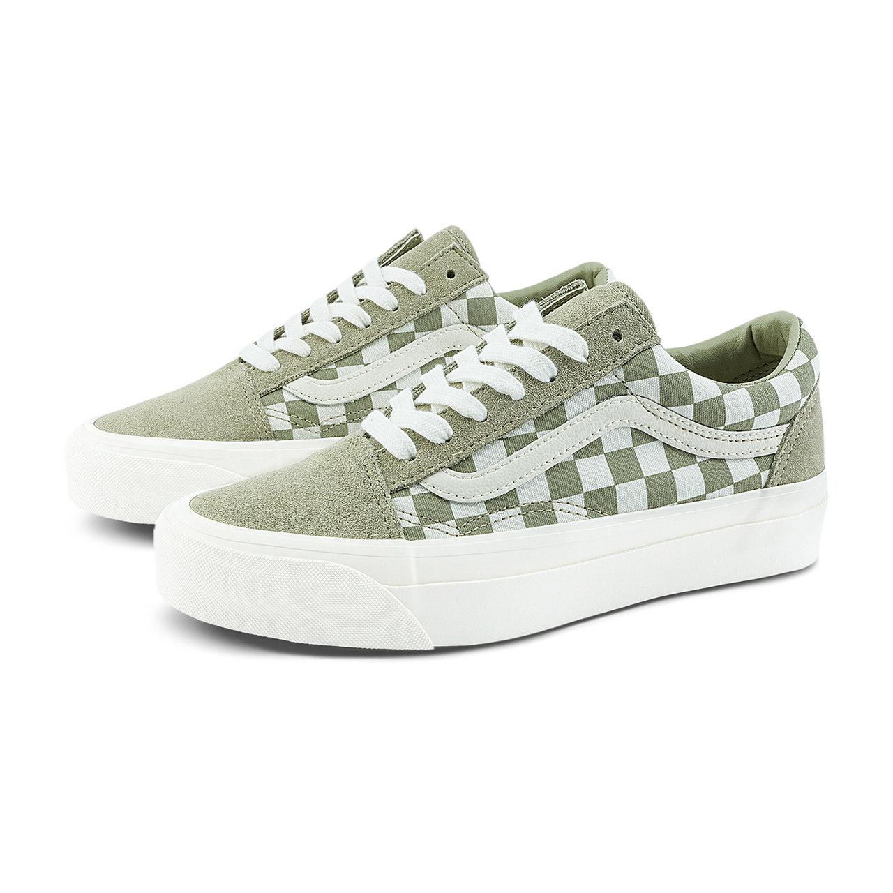 【並行輸入品】【尖んがり最大限度12倍!お買い出しマラソン！】Vans メンズ 分かりやすい スニーカー 薄墨色 白いこと チェッカーゲーム盤 36