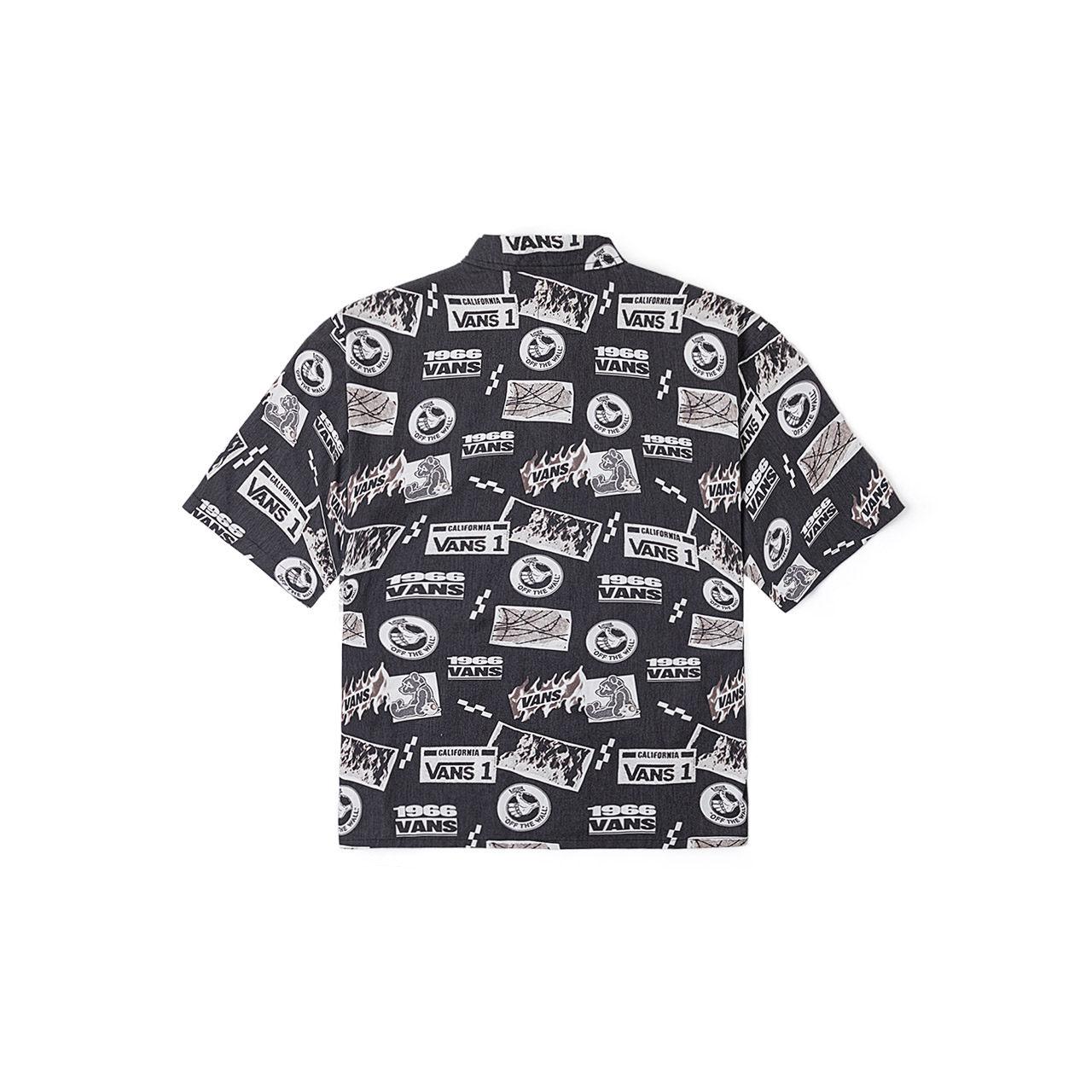 【並行輸入品】【ポイント最大12倍!お買い物マラソン！】Vans メンズ ショートスリーブ シャツ ステッカー柄 9,283円