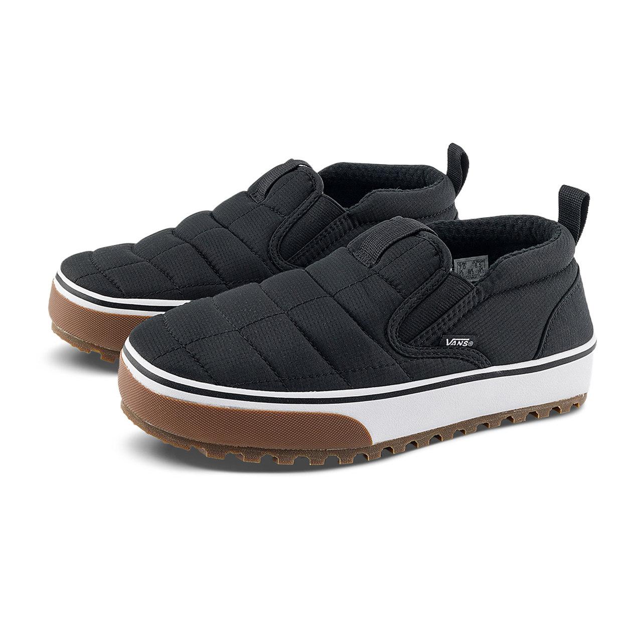 【並行輸入品】【ポイント最大9倍!お買い物マラソン！】Vans メンズ シューズ 雪用スリッパ ブラック MTE Snow Lodge Slipper Mid
