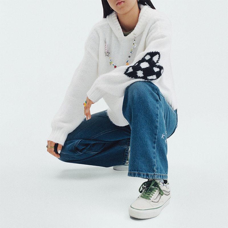 【並行輸入品】【ポイント最大9倍!お買い物マラソン！】Vans レディース ロングパンツ 花柄 デニムパンツ