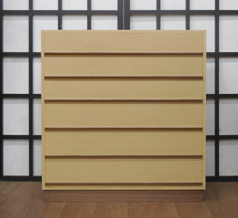 楽天市場】加茂総桐箪笥 胴厚五重三つ上洋【代引き不可】【送料無料