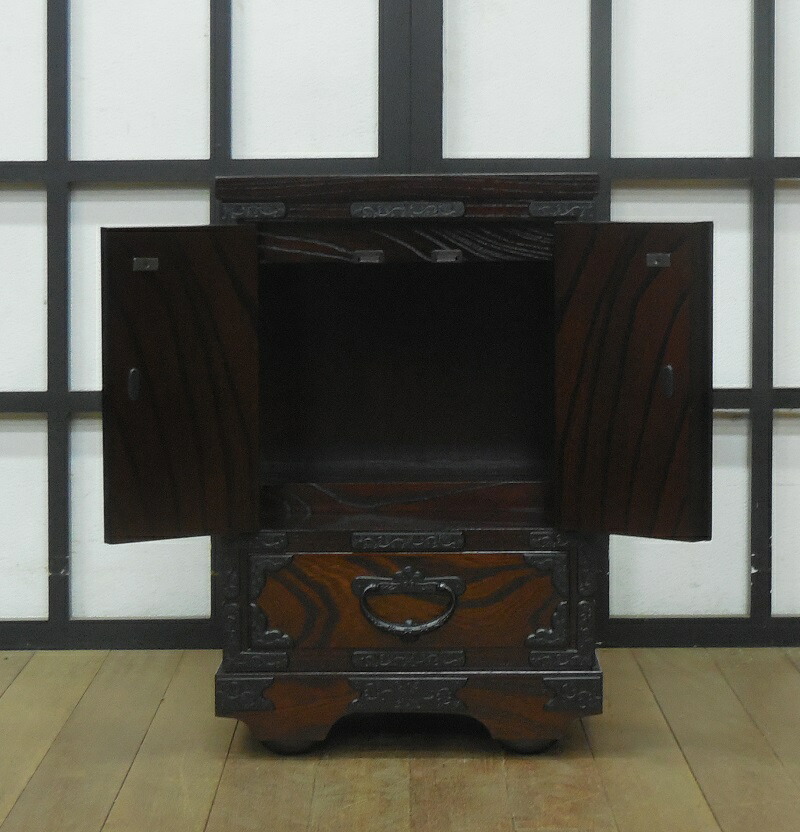 岩谷堂洋服箪笥 車付き添い人仏壇(小) 試作品【逃げ口】【貨物輸送無料】【開梱据え付ける】