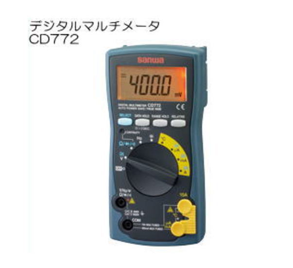 デジタルマルチメータ CD772 三和電気計器 SANWA｜創工館　店