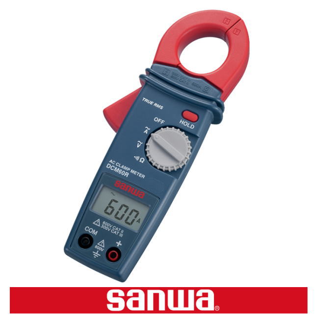 AC専用クランプメータ DCM60R \u003cBR\u003e三和明かり表示計器 SANWA