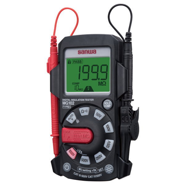 6レンジ絶縁抵抗計 MG102 三和電気計器 SANWA|創工館 店