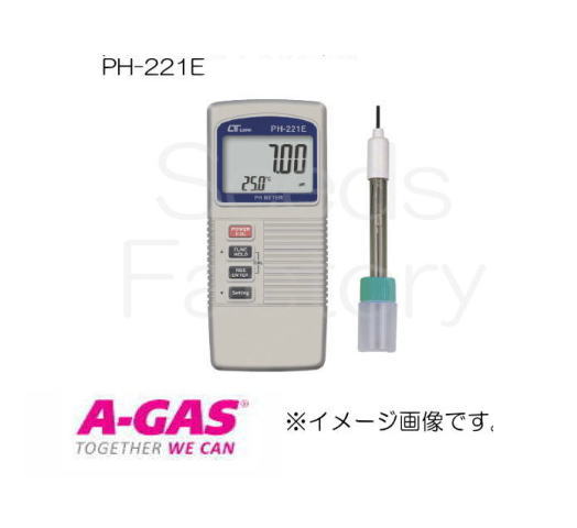 pH米突＆デジタル熱度計 \u003cBR\u003ePH-221E FUSO