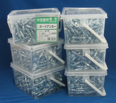 ボードアンカー(200本)x6箱 BA412T6 若井産業 WAKAI｜創工館　店