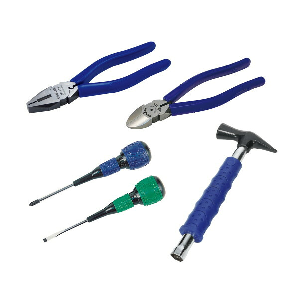 新人工具5点セット SJK-5SET-A2 デンサン ジェフコム 工具セット