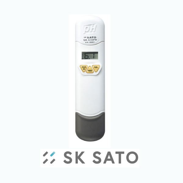 ポケットタイプpH計(2.0～12.0pH) SK-630PH No.6416-00 SATO・佐藤計量器